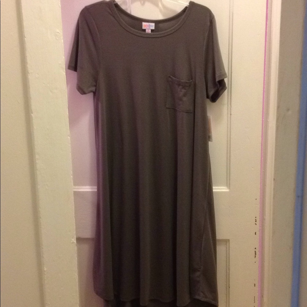 Last Chance- Lularoe solid gray Carley